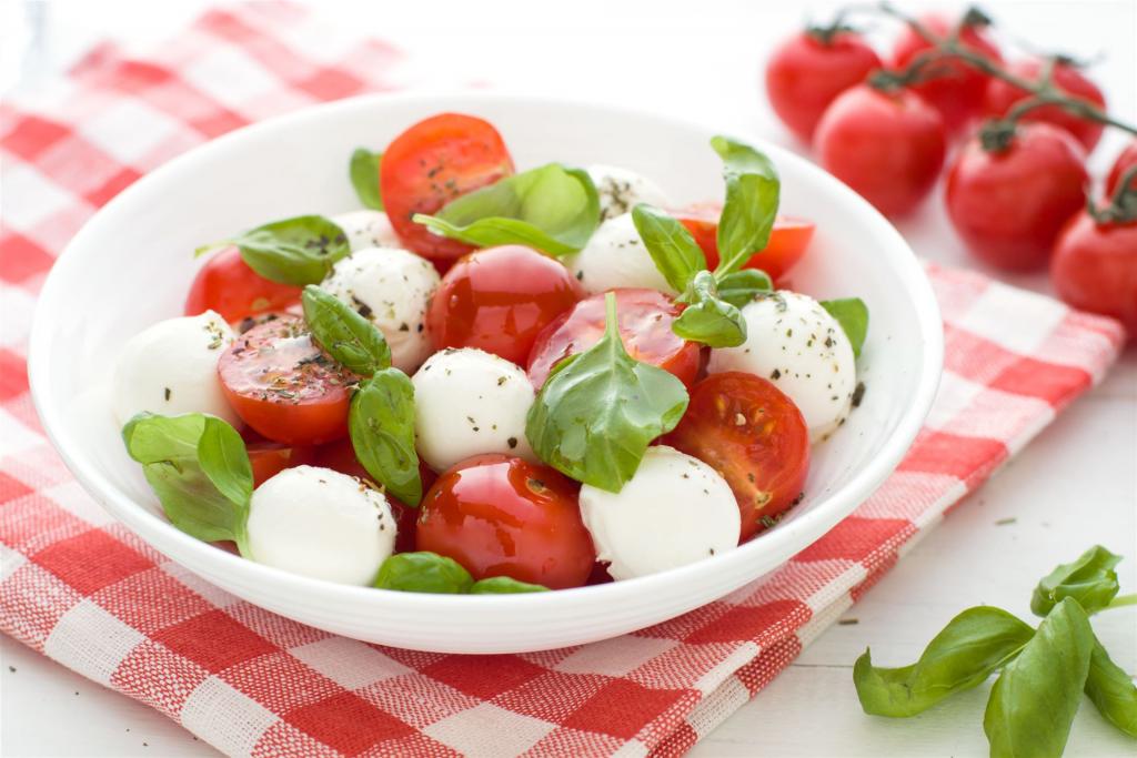 Tomate-Mozzarella-Salat