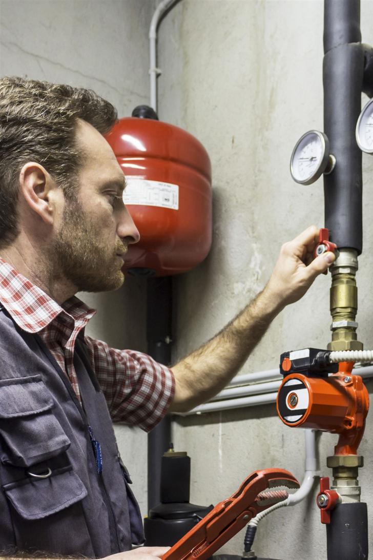 Sanitär Siegmund bei der Arbeit